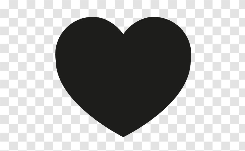 Heart Drawing Clip Art - Black And White - Heart-shaped Cloud Transparent PNG