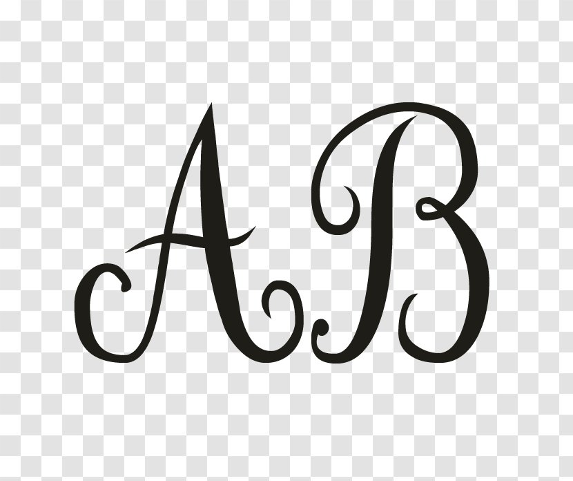 Monogram Graphic Design Logo Font - Number Transparent PNG