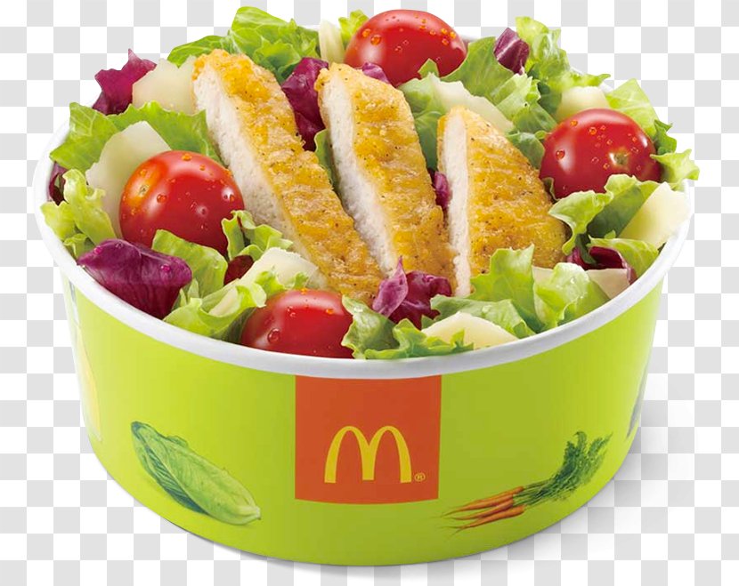 McDonald’s Hamburger Caesar Salad McDonald's - Tomato - Good To Eat Transparent PNG
