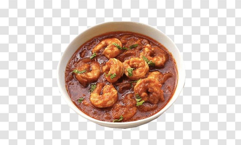 Prawn Braising Indian Cuisine Recipe Satay - Menu - Shrimp Curry Transparent PNG
