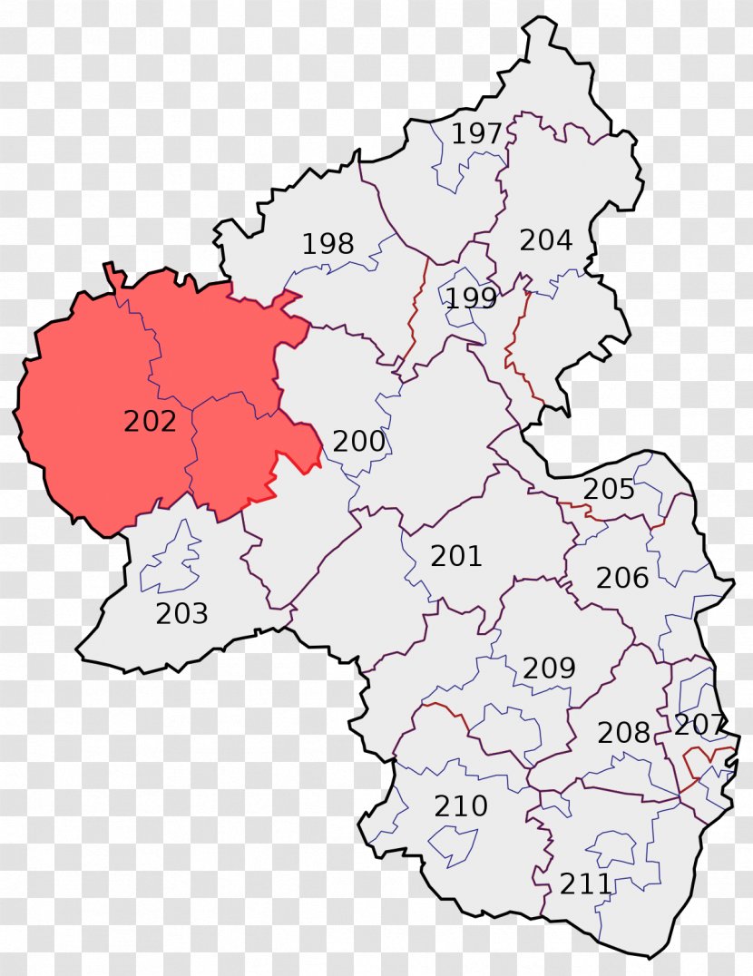 Constituency Of Bitburg German Federal Election, 2017 2009 Electoral District - Election - Border Transparent PNG