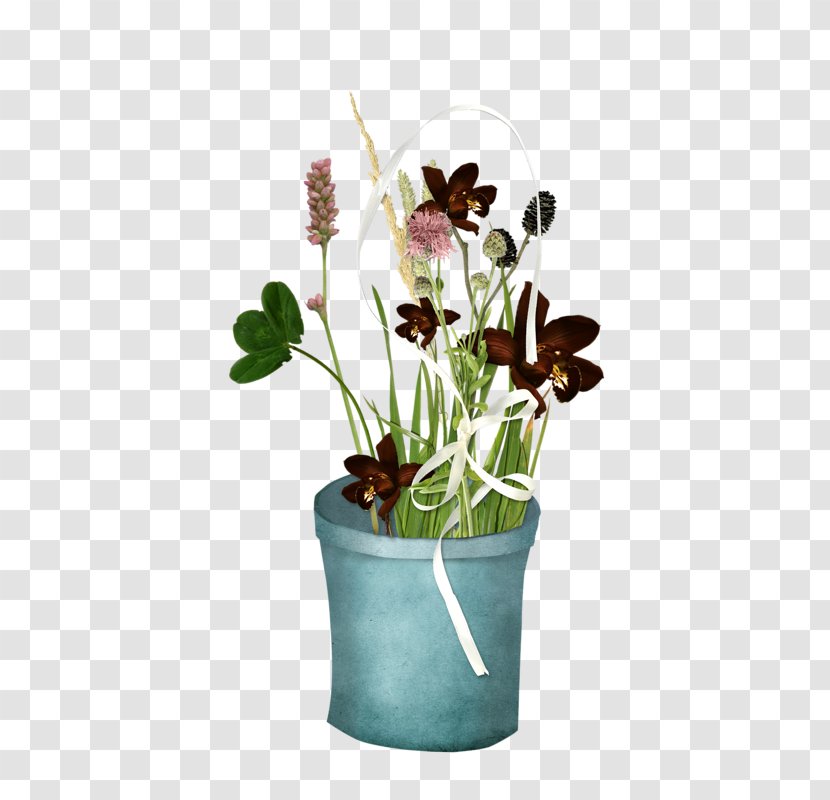 Cut Flowers Garden Roses Flowerpot - Flora - Flower Transparent PNG