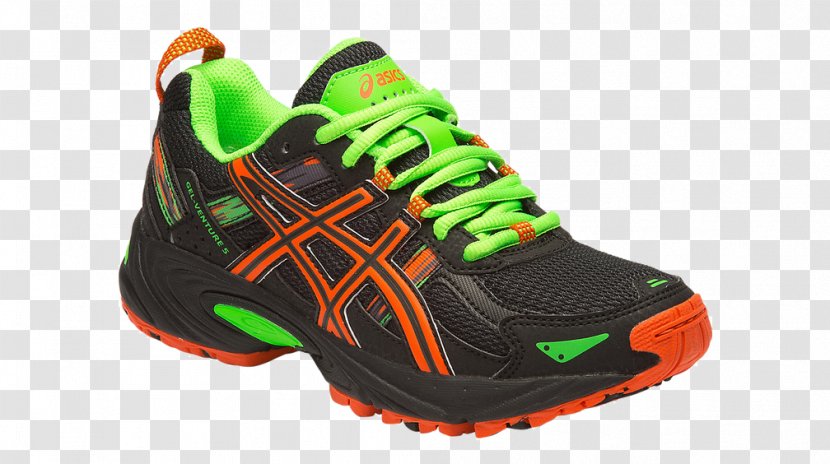 Sports Shoes Asics Boy's Gel-Venture 5 GS Running A1575139 Basketball Shoe - Hiking Boot - Orange Tennis For Women Transparent PNG