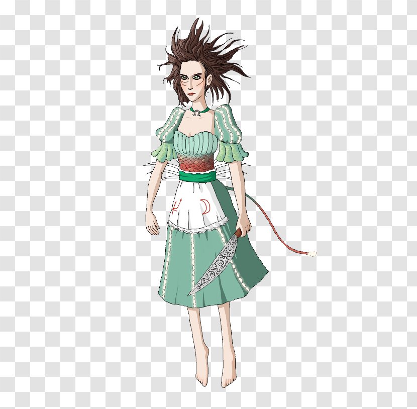 Alice: Madness Returns Alice's Adventures In Wonderland Costume Design - Watercolor - Alice Mcgee Transparent PNG