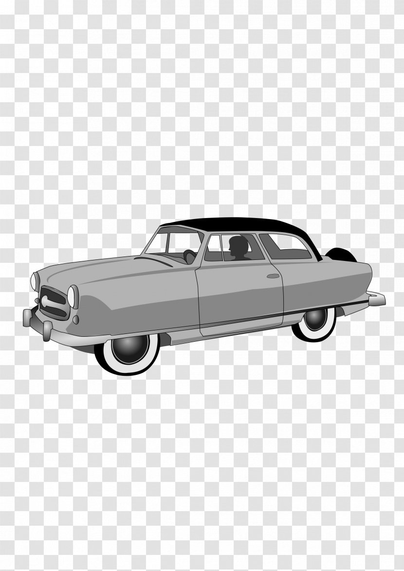 Car 1950s Rambler Clip Art Transparent PNG