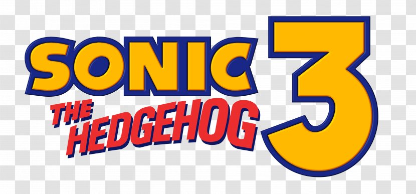 Sonic The Hedgehog 3 2 & Knuckles SegaSonic - Mega Drive - Logo Transparent Background Transparent PNG