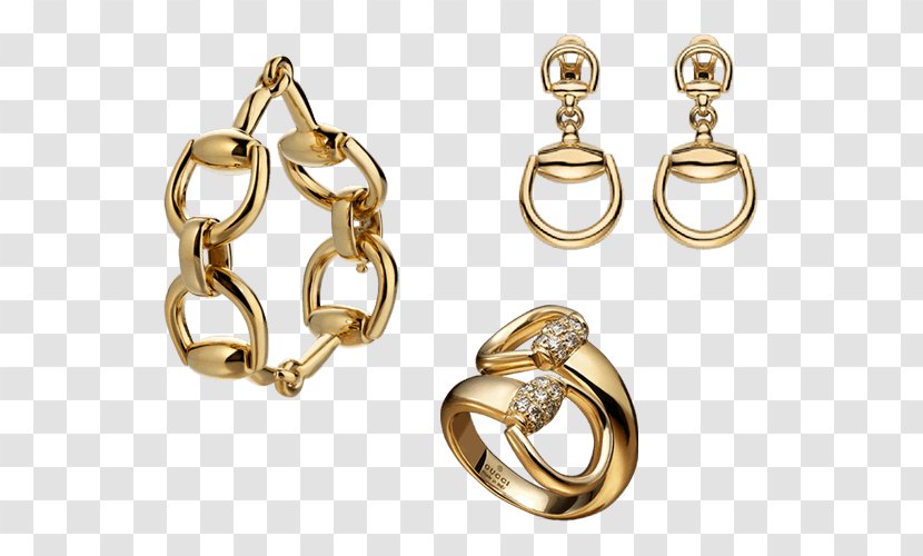 Earring Colored Gold Silver - Ring Transparent PNG