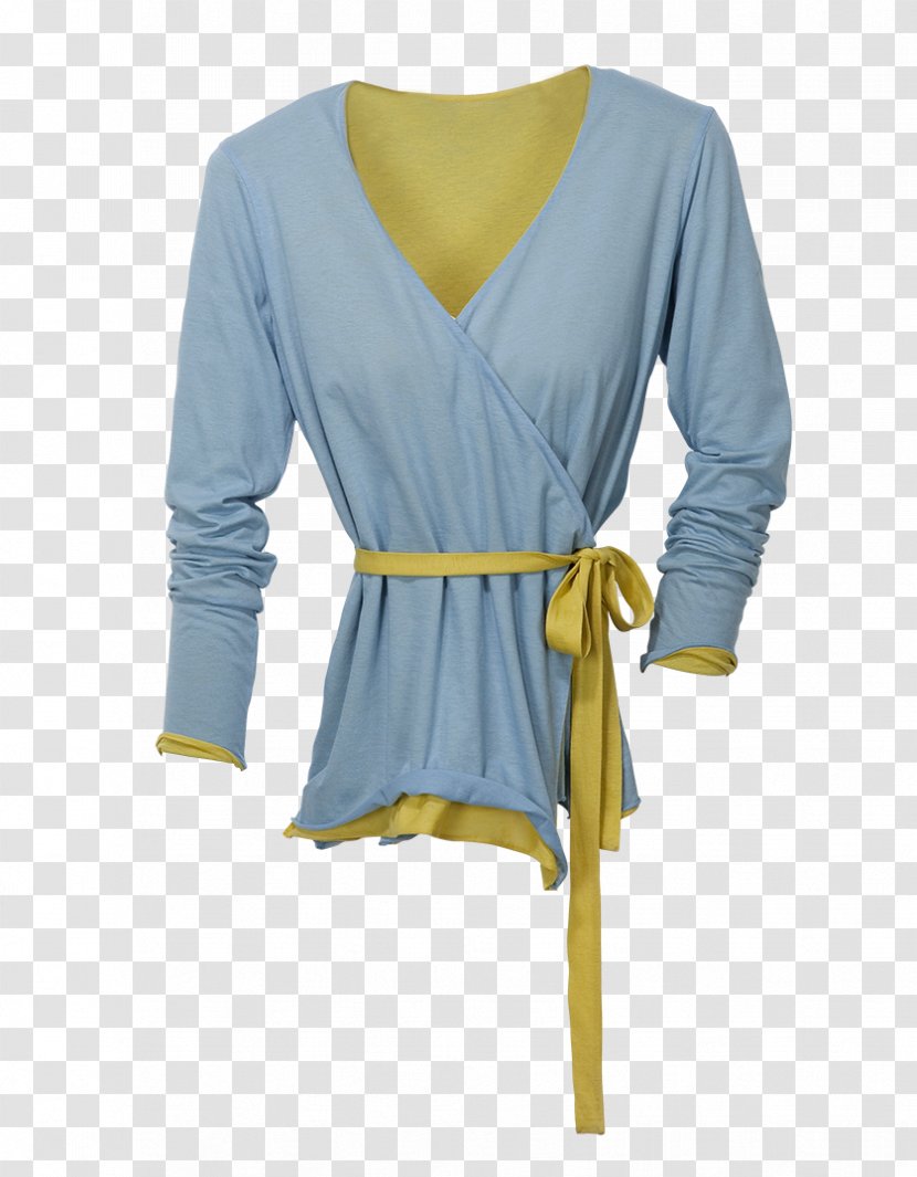 Robe T-shirt Shoulder Sleeve Dress - Neck Transparent PNG