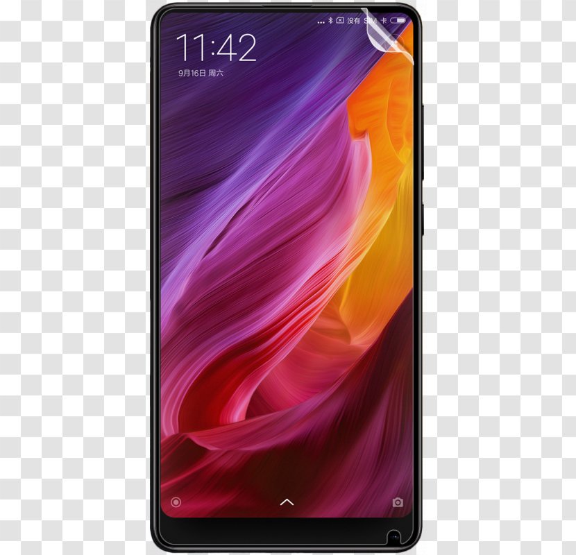 Xiaomi Mi MIX Screen Protectors Battery Charger Smartphone - Communication Device - Mix Mobile Frame Transparent PNG