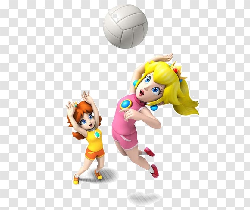 Mario & Sonic At The Olympic Games Sports Mix Princess Daisy Peach Superstars - Football Transparent PNG