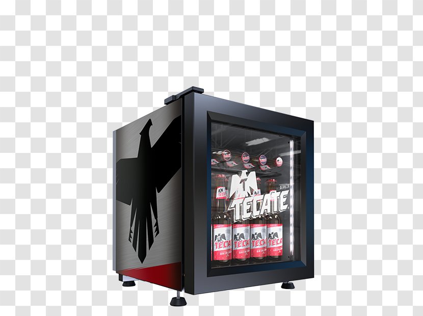 Tecate Beer Minibar Refrigerator Home Appliance - Cooler Transparent PNG