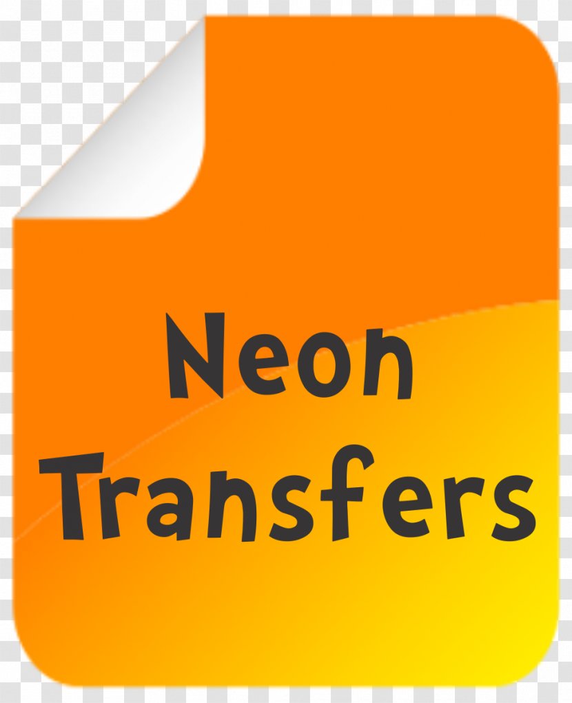 Brand Product Design Logo Font - Label - Neon Poster Transparent PNG