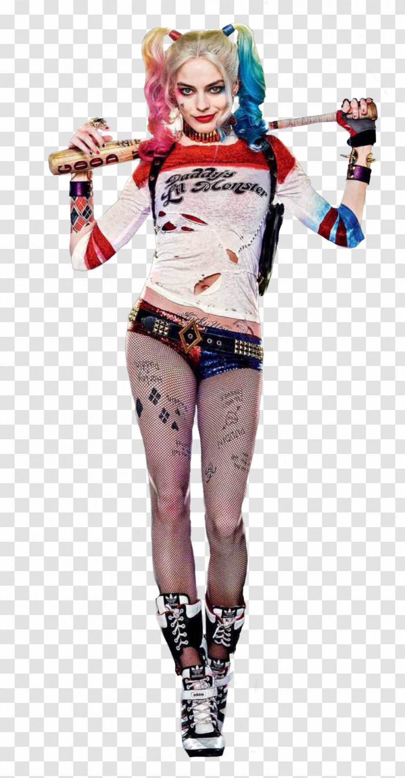 Margot Robbie Harley Quinn Joker Suicide Squad Amanda Waller - Silhouette Transparent PNG