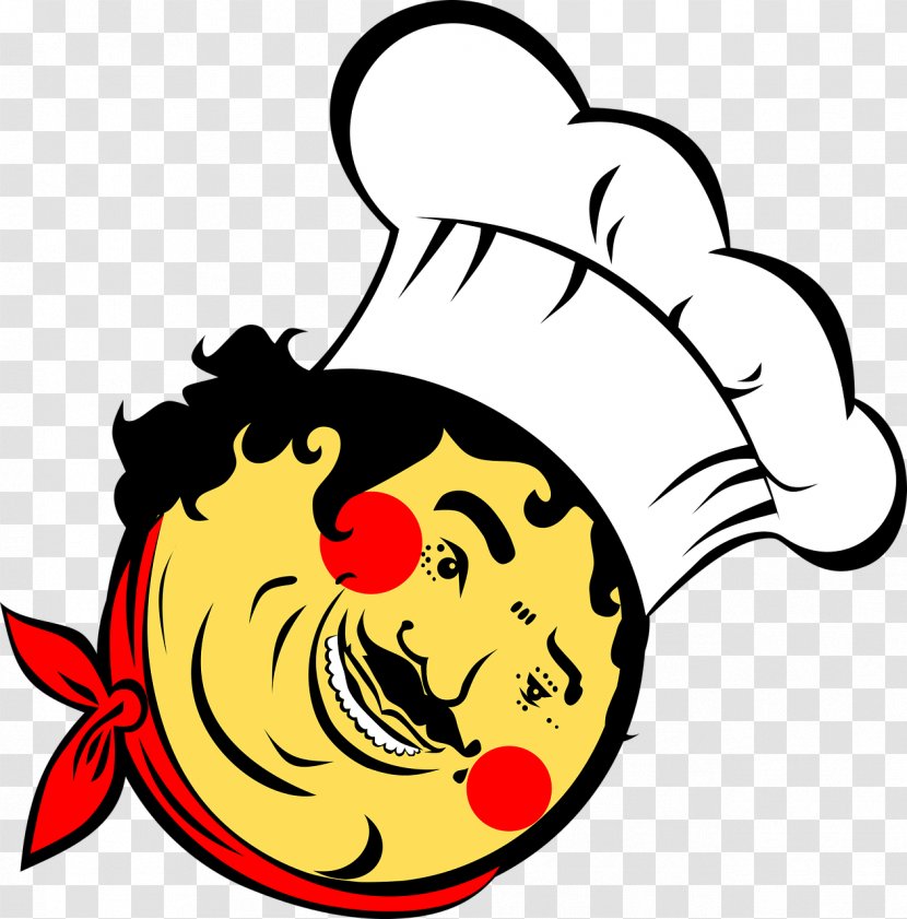 Chef Cooking Cartoon - Cook - Fat Face Transparent PNG
