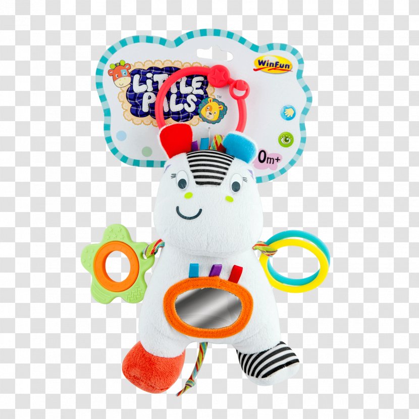Winfun Little Pals Ptch Grafe Hnd Ratle Squkrs Crinkle Sound Rattle Baby Toy Giraffe Hand Infant - Zebra Toys Transparent PNG