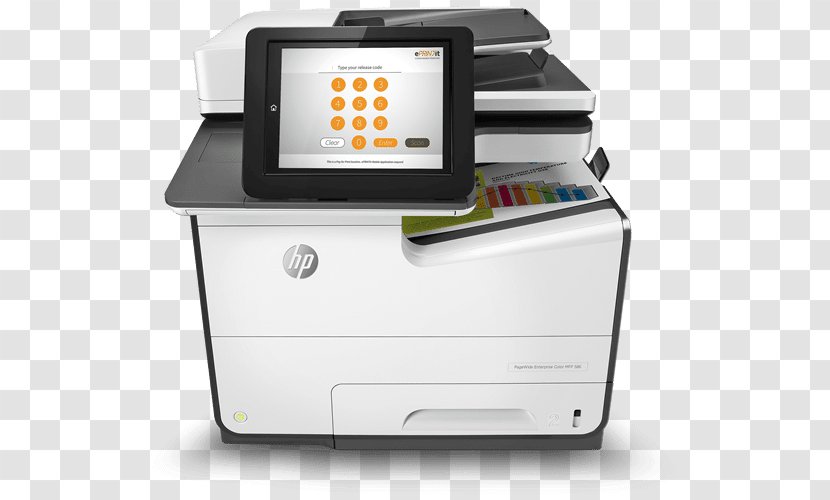 Hewlett-Packard Multi-function Printer Printing Ink Cartridge - Multifunction - Receiving Station Transparent PNG