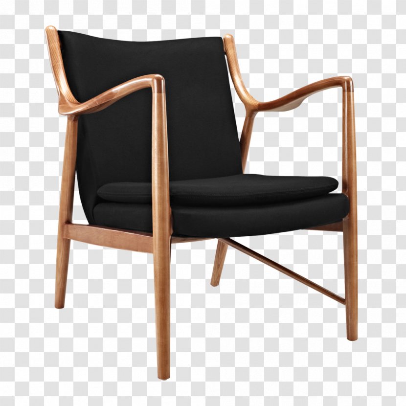 Egg Eames Lounge Chair Wing Chaise Longue - Hans Wegner Transparent PNG