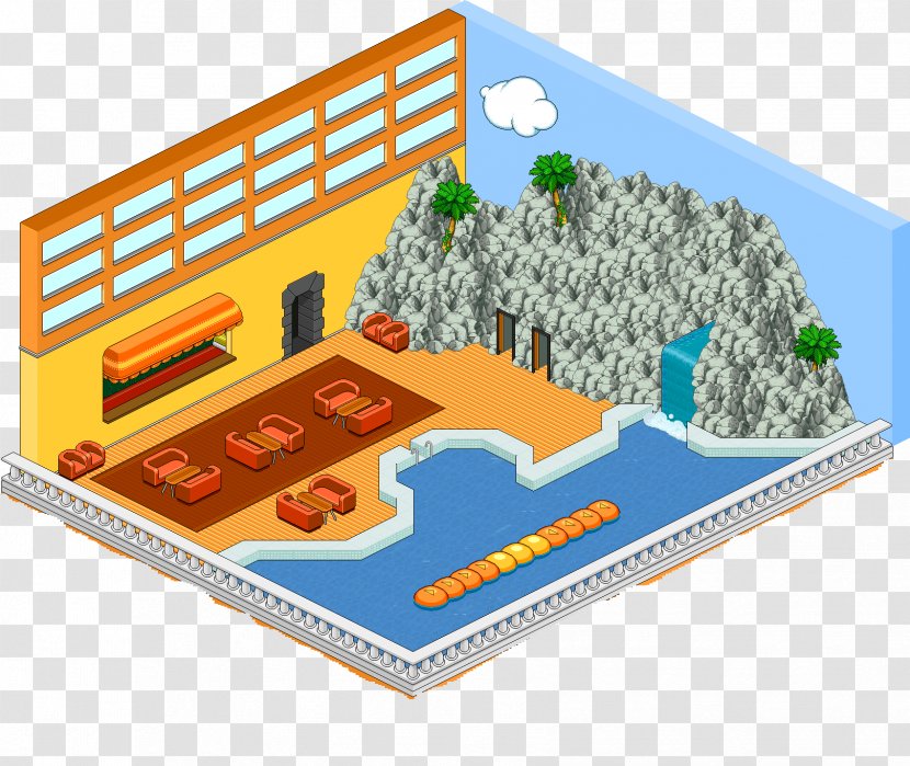 Habbo Background - Video Games - Urban Design Hotel Transparent PNG