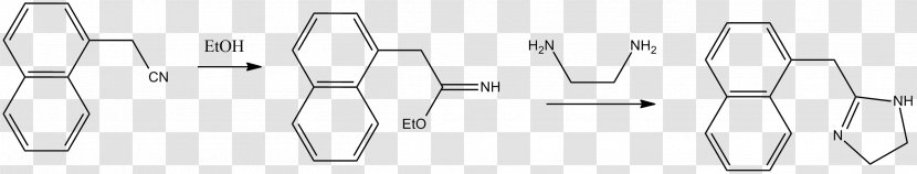 Naphazoline Chemistry Chemical Synthesis Reaction 2-Imidazoline - Derivative - Furniture Transparent PNG