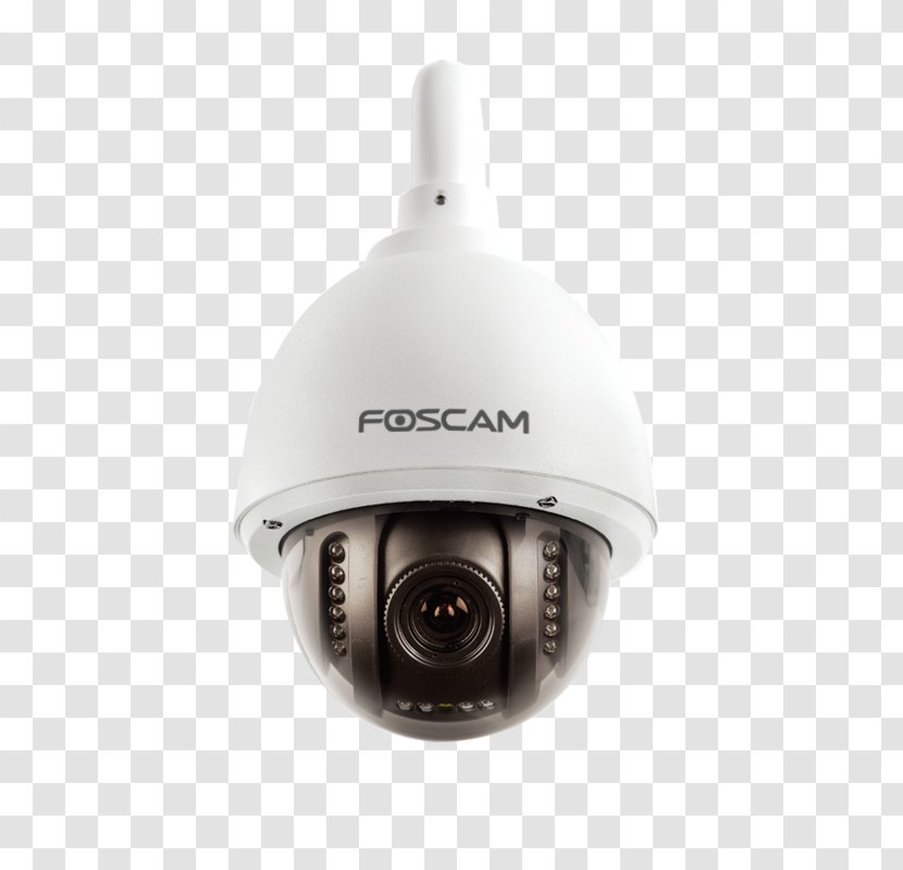 Pan–tilt–zoom Camera IP Closed-circuit Television Video Cameras Foscam FI9828P - Surveillance Transparent PNG