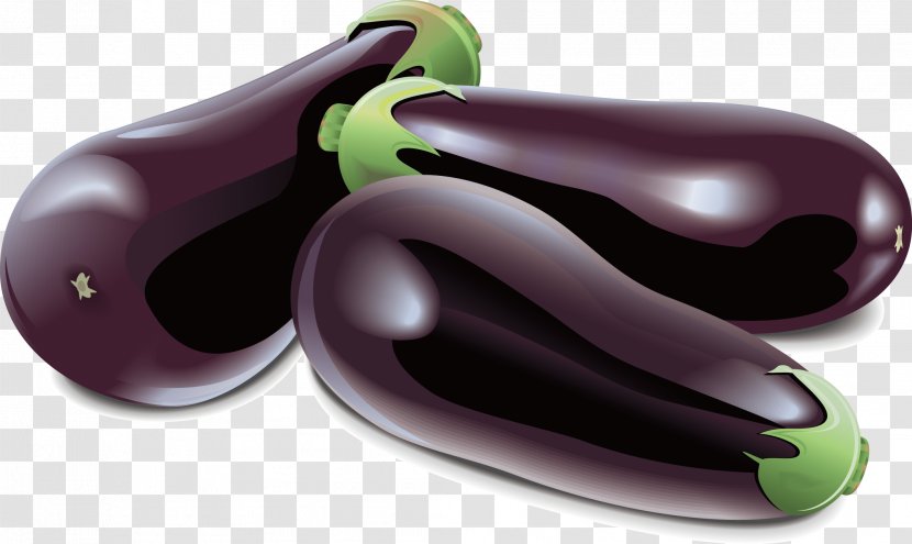 Vegetable Potato Tomato Illustration - Purple Eggplant Transparent PNG