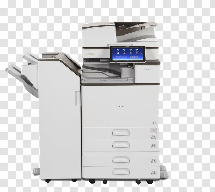 Multi-function Printer Ricoh Photocopier Printing - Lexmark Transparent PNG