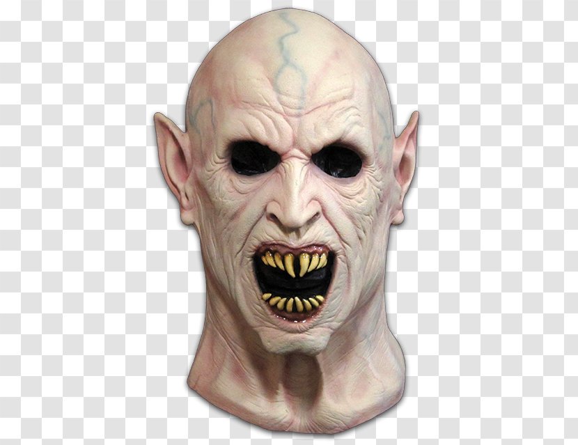 Mask Nosferatu Count Dracula Halloween Costume - Jaw Transparent PNG