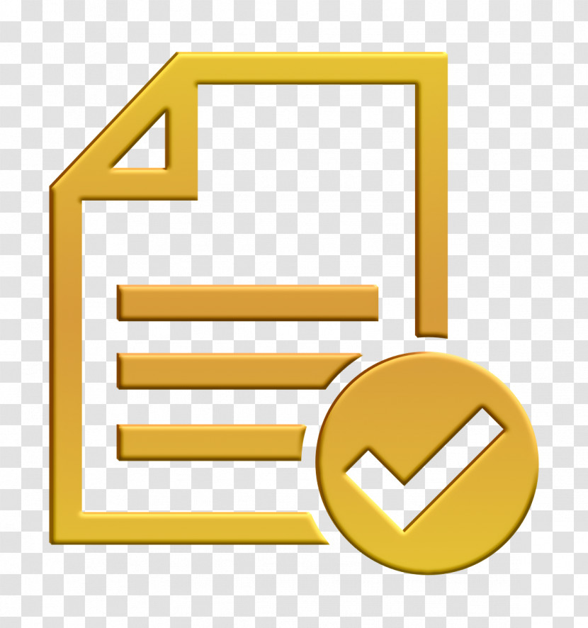 Checklist Icon Interface Icon Accept File Or Checklist Icon Transparent PNG