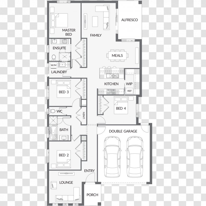 Floor Plan Line Pattern - Schematic Transparent PNG