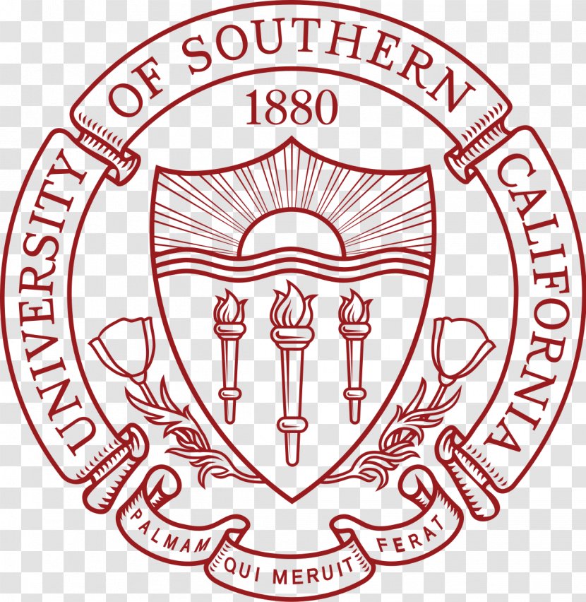 University Of Southern California USC Marshall School Business Gould Law Texas At Austin - Black And White - Student Transparent PNG