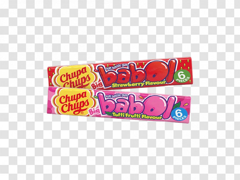Chewing Gum Lollipop Big Babol Cotton Candy Tutti Frutti - Bubble Transparent PNG