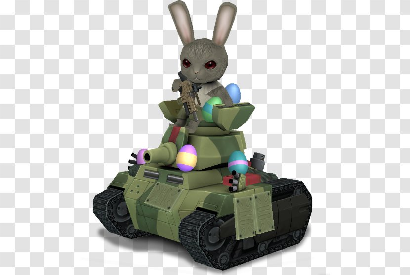 World Of Tanks Easter Bunny Overgrowth Rabbit - Tank Transparent PNG