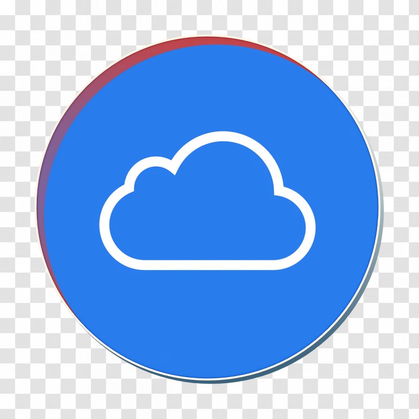 Cloud Icon - Meteorological Phenomenon Oval Transparent PNG