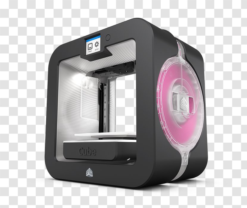 3D Printing Systems Cube 3 Printer - 3d Computer Graphics Transparent PNG