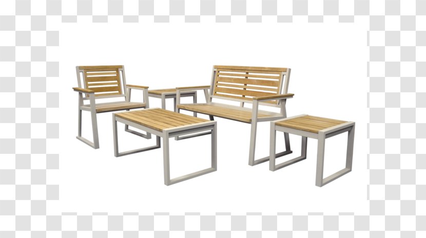 Garden Furniture Chair Meza Aerials - Teak Wood Transparent PNG