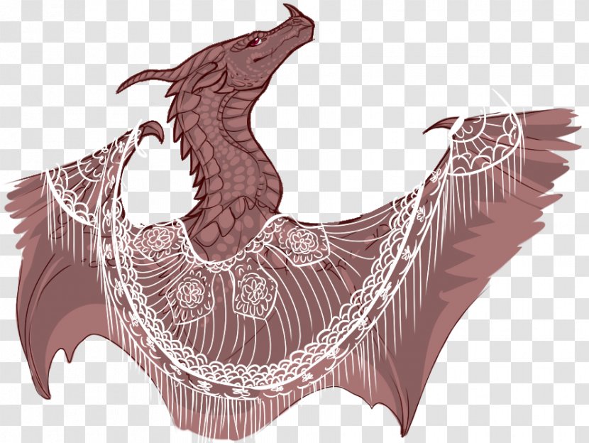 Drawing Dragon Wings Of Fire Illustration Art - Scarf - Fanart Albatross Transparent PNG