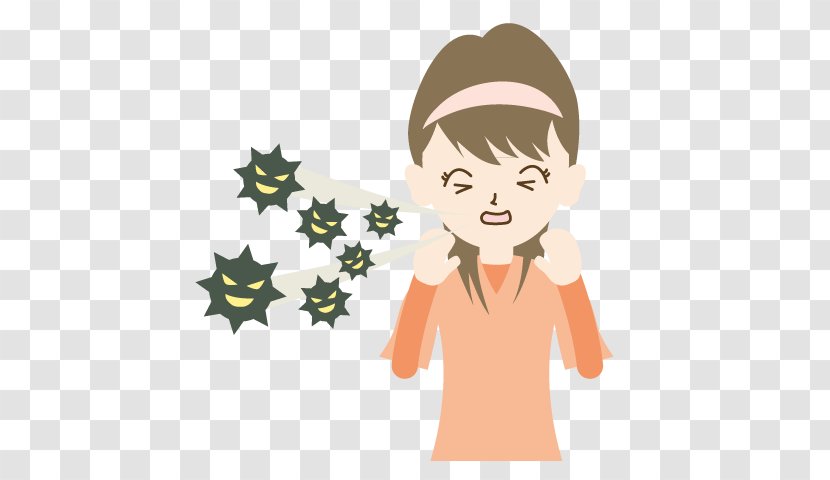 Ear Clip Art Illustration Human Behavior Sneeze - Cartoon Transparent PNG