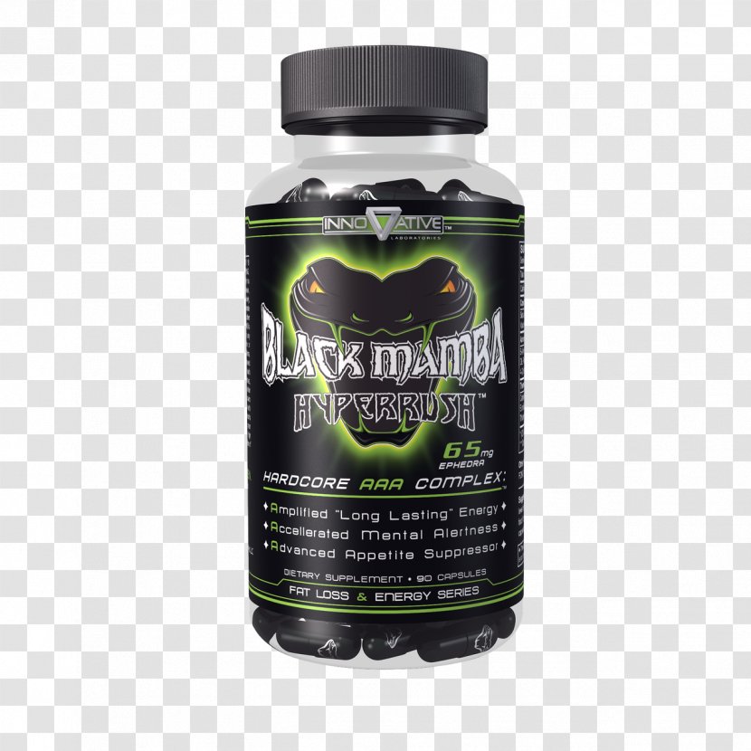 Black Mamba Dietary Supplement Venomous Snake Anti-obesity Medication - Service Transparent PNG