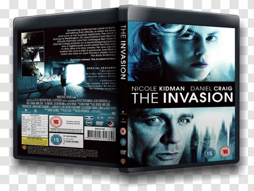 Oliver Hirschbiegel The Invasion Blu-ray Disc DVD Poster - Bluray - Ultralink Transparent PNG