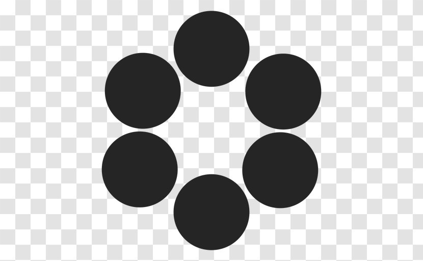 Dot Background - Black - Sphere Polka Transparent PNG