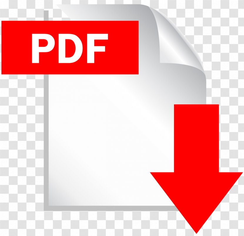 Portable Document Format Download Clip Art - Red - Catalog Transparent PNG
