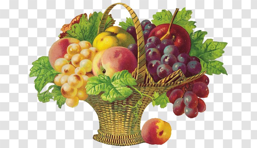 Basket Of Fruit Food Gift Baskets Clip Art Transparent PNG