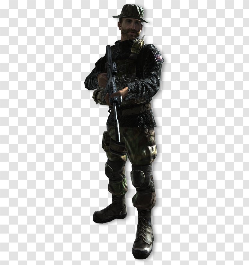 Soldier Infantry Militia Mercenary Marksman - Non Commissioned Officer - Mw3 Transparent PNG