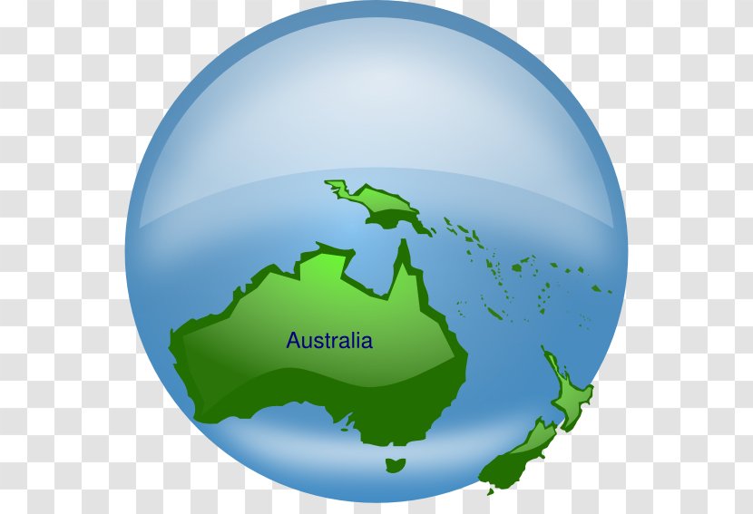 Globe Earth Australia Clip Art - Atmosphere Transparent PNG