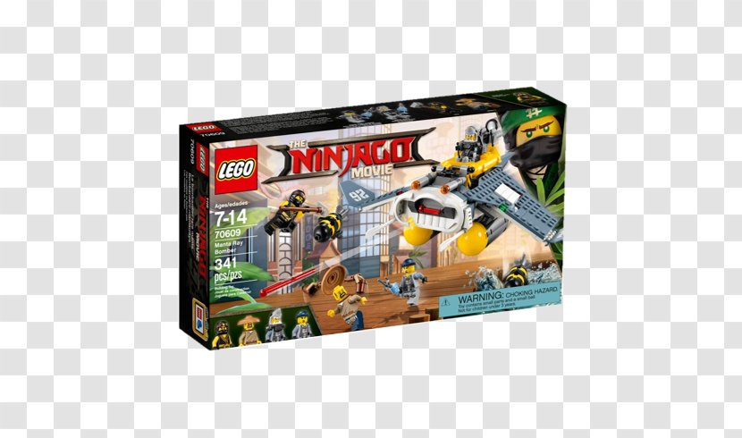 LEGO 70609 THE NINJAGO MOVIE Manta Ray Bomber 70612 Green Ninja Mech Dragon Toy - Lego - Minifigures Ninjago Transparent PNG