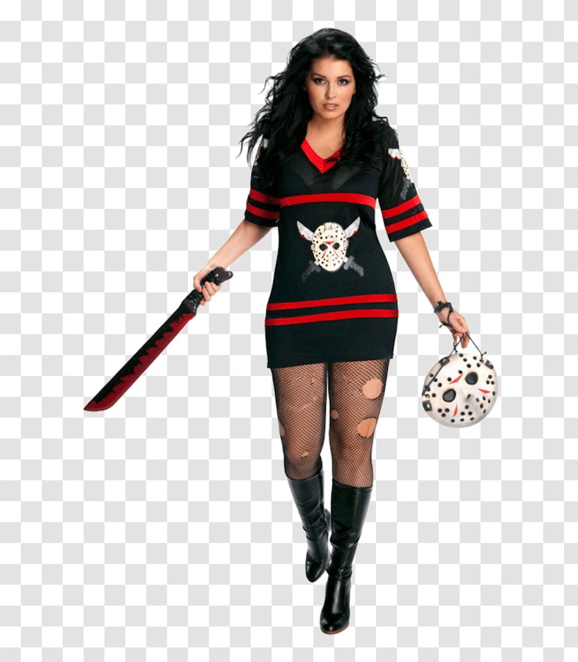 Jason Voorhees Halloween Costume Miss Adult - Friday The 13th - Classy Lady Motorcycle Transparent PNG