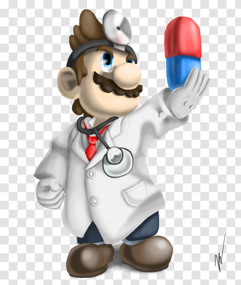 Dr. Mario Series Cartoon - Flower - Docter Transparent PNG