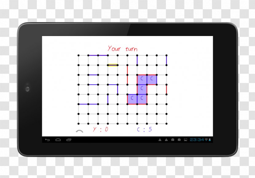 Dots And Boxes / Squares - AndroidAndroid Transparent PNG