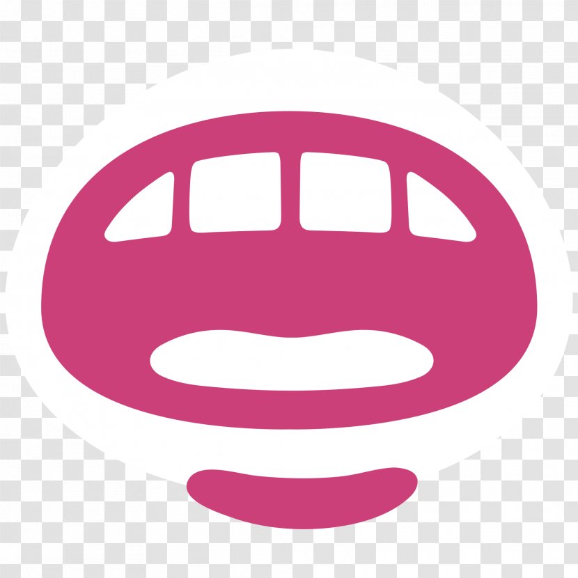 Emoji Mouth Lip - Pink - Super Lollipop Transparent PNG