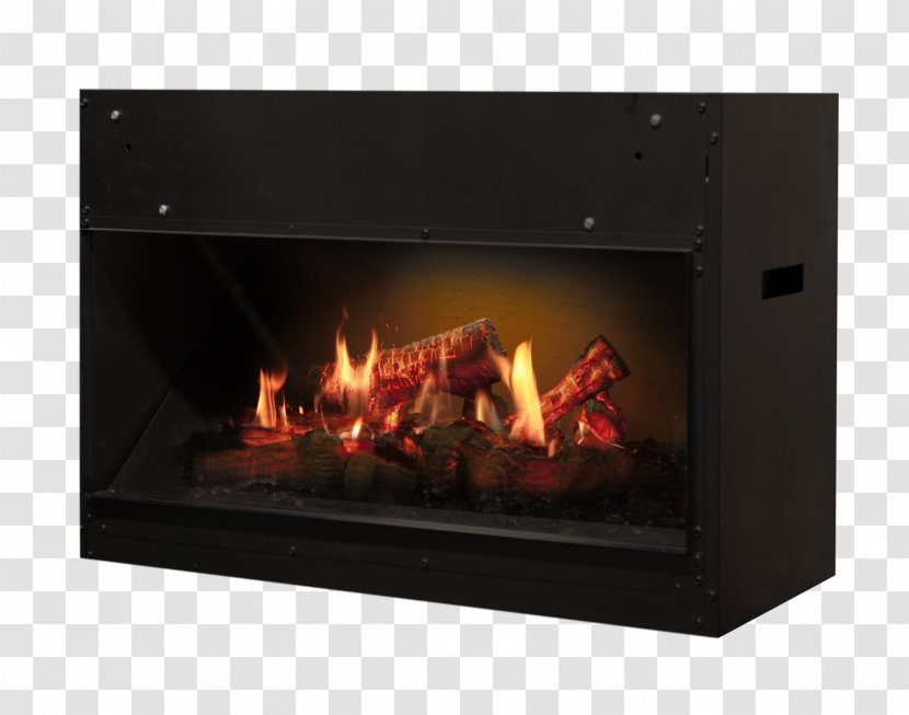 Electric Fireplace Electricity Flame Chimney - Stove Transparent PNG